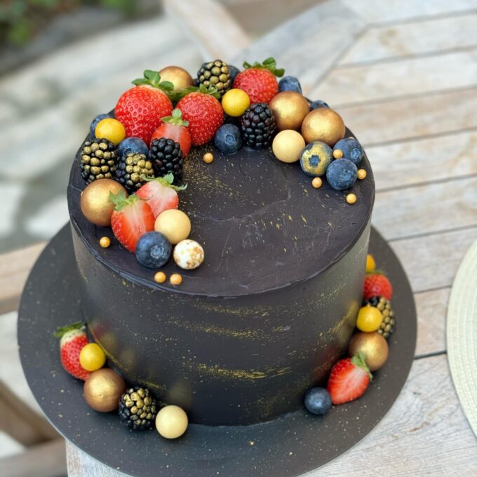 Black & Gold torta